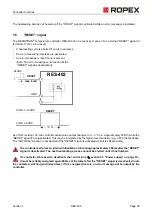 Предварительный просмотр 25 страницы Ropex RESISTRON RES-402 Operating Instructions Manual