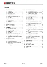 Preview for 2 page of Ropex RESISTRON RES-406 Operating Instructions Manual