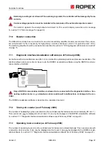 Предварительный просмотр 47 страницы Ropex RESISTRON RES-406 Operating Instructions Manual