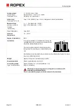 Предварительный просмотр 58 страницы Ropex RESISTRON RES-406 Operating Instructions Manual