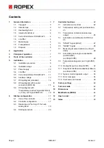 Preview for 2 page of Ropex Resistron RES-407 Operating Instructions Manual