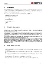 Preview for 7 page of Ropex Resistron RES-407 Operating Instructions Manual