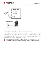 Preview for 24 page of Ropex Resistron RES-407 Operating Instructions Manual