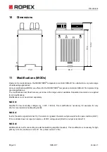 Preview for 44 page of Ropex Resistron RES-407 Operating Instructions Manual