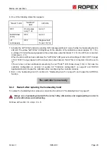 Preview for 29 page of Ropex RESISTRON RES-409 Operating Instructions Manual