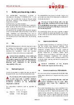 Preview for 3 page of Ropex RESISTRON RES-420 Operating Instructions Manual