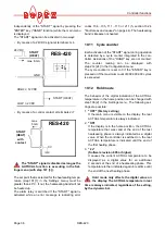 Preview for 36 page of Ropex RESISTRON RES-420 Operating Instructions Manual