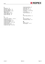 Preview for 89 page of Ropex RESISTRON RES-440 Operating Instructions Manual