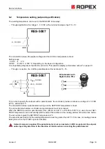 Предварительный просмотр 19 страницы Ropex RESISTRON RES-5007 Operating Instructions Manual