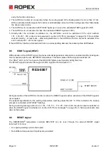 Предварительный просмотр 22 страницы Ropex RESISTRON RES-5007 Operating Instructions Manual