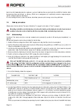 Preview for 18 page of Ropex Resistron RES-5011 Operating Instructions Manual