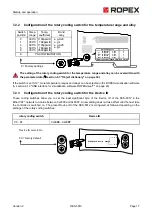 Предварительный просмотр 17 страницы Ropex RESISTRON RES-5012 Operating Instructions Manual