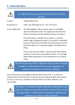 Preview for 3 page of Ropox 4Single Series User Manual And Installation Instructions