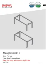 Ropox 4SingleElectric User Manual preview