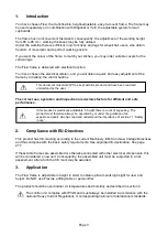 Preview for 3 page of Ropox FlexiElectric 30-66-3 Series User Manual, Mounting Instructions