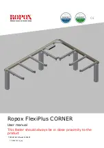 Ropox FlexiPlus CORNER User Manual preview