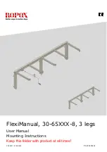 Preview for 1 page of Ropox KitFrame Flexi User Manual