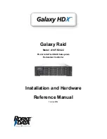 Rorke Data Galaxy A16F-R2422 Installation And Hardware Manual preview