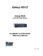 Preview for 1 page of Rorke Data Galaxy RAIDGHDX2-2130-16iSCSI Installation And Hardware Reference Manual