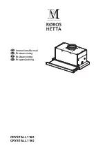 ROROS HETTA CRYSTALL 1160 Instruction Manual preview