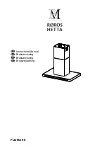 ROROS HETTA FLORA 90 Instruction Manual предпросмотр