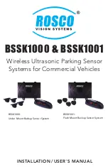 Preview for 1 page of Rosco BSSK1000 Installation & User Manual