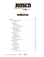 Preview for 67 page of Rosco Maximizer 2B Operation, Service & Parts Manual