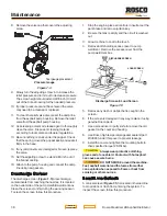 Preview for 124 page of Rosco Maximizer 2B Operation, Service & Parts Manual