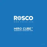 Preview for 40 page of Rosco MIRO Cube 4C User Manual