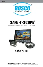 Preview for 1 page of Rosco SAFE -T-SCOPE Installation & User Manual