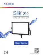 Rosco Silk 210 User Manual preview