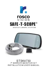 Preview for 1 page of Rosco STSK4730 Installation & User Manual