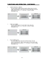 Предварительный просмотр 12 страницы Rosco STSK7360 Installation & User Manual