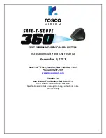 Preview for 1 page of Rosco Vision SAFE-T-SCOPE 360 Installation Manual And User'S Manual