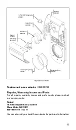 Preview for 11 page of Rosco VORTEX 360 Manual