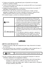 Предварительный просмотр 21 страницы Roscoe Medical ASP-ROS Manual