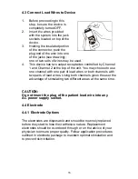 Предварительный просмотр 16 страницы Roscoe Medical INTENSITY 10 Instruction Manual