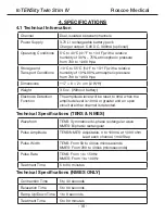 Предварительный просмотр 16 страницы Roscoe Medical InTENSity Twin Stim IV Instruction Manual