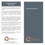 Roscoe Medical ROS-RLTRAN Quick Start Manual preview