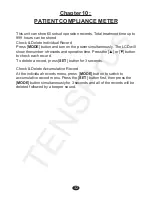 Preview for 33 page of Roscoe Medical Twin Stim Plus 3rd Edition Instruction Manual