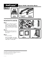 Preview for 2 page of ROSE DISPLAYS ANOFRAME SQUARE WITH NO HANGING Manual