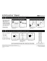 Preview for 5 page of ROSE DISPLAYS ANOGOTCHA STAND TELESCOPING Instruction Sheet