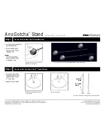 Preview for 2 page of ROSE DISPLAYS ANOGOTCHA STAND WITH TOPPER Instruction Sheet