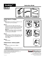 ROSE DISPLAYS ANOGRIP WITH CABLE CLIPS Manual предпросмотр