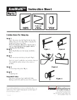 ROSE DISPLAYS ANOMULTI ROUND WITH CABLE AND SAUCER Instruction Sheet preview