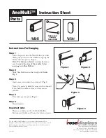 Preview for 2 page of ROSE DISPLAYS ANOMULTI ROUND WITH CABLE AND SAUCER Instruction Sheet