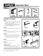 Предварительный просмотр 3 страницы ROSE DISPLAYS ANOMULTI SQUARE WITH CABLE CLIP AND CABLE AND SAUCER Instruction Sheet