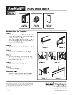 Preview for 2 page of ROSE DISPLAYS ANOMULTI SQUARE WITH MULTICLIPS Instruction Sheet