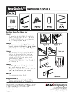 Предварительный просмотр 1 страницы ROSE DISPLAYS ANOQUICK ROUND WITH CABLE AND CRIMP SLEEVES Instruction Sheet