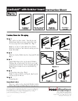 Preview for 1 page of ROSE DISPLAYS ANOQUICK ROUND WITH GOTCHA AND MULTICLIPS Manual